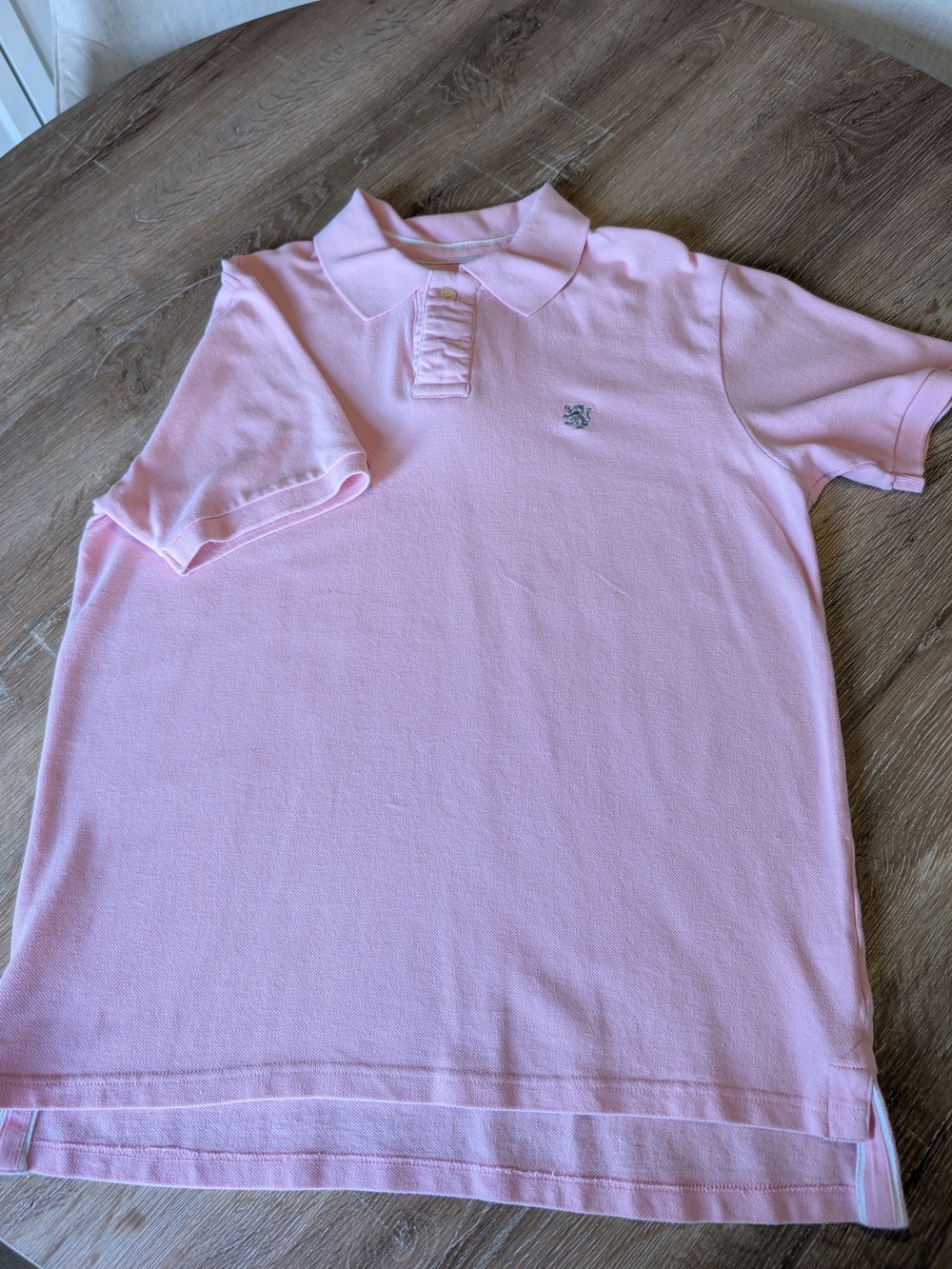 Men's Classic Light Pink Polo Shirt